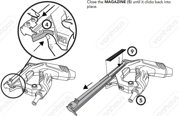 VonHaus 3515389-9AMP-Electric-Tacker fig 4