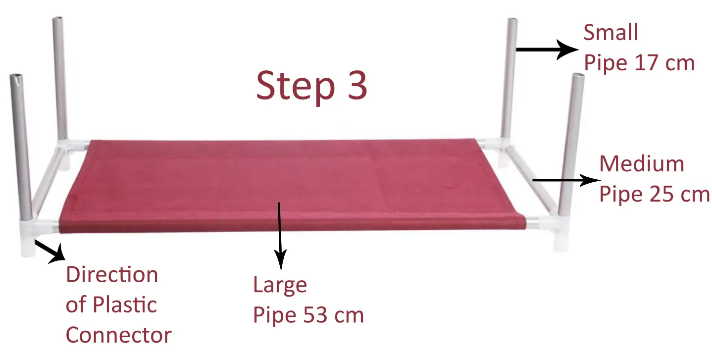 Ebee Store Iron Collapsible Shoe Stand - fig 2