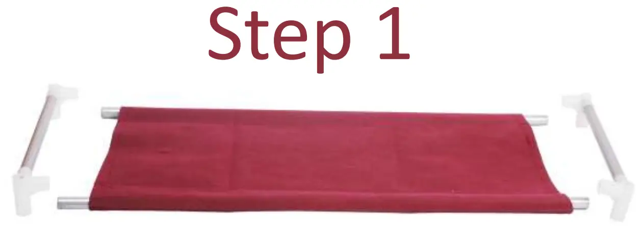 Ebee Store Iron Collapsible Shoe Stand - fig