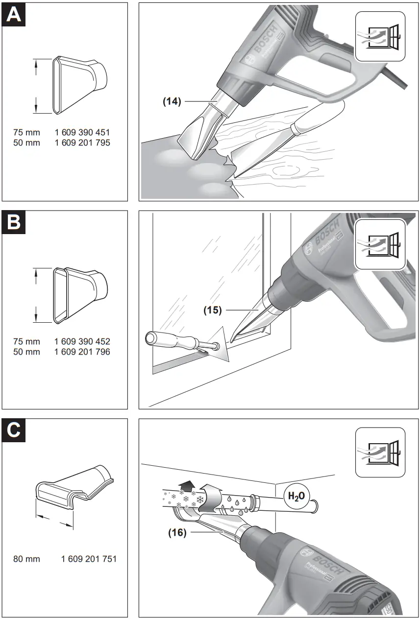 BOSCH GHG 23-66 Professional 2300W 230V Electric Corded Heat Gun - fig3