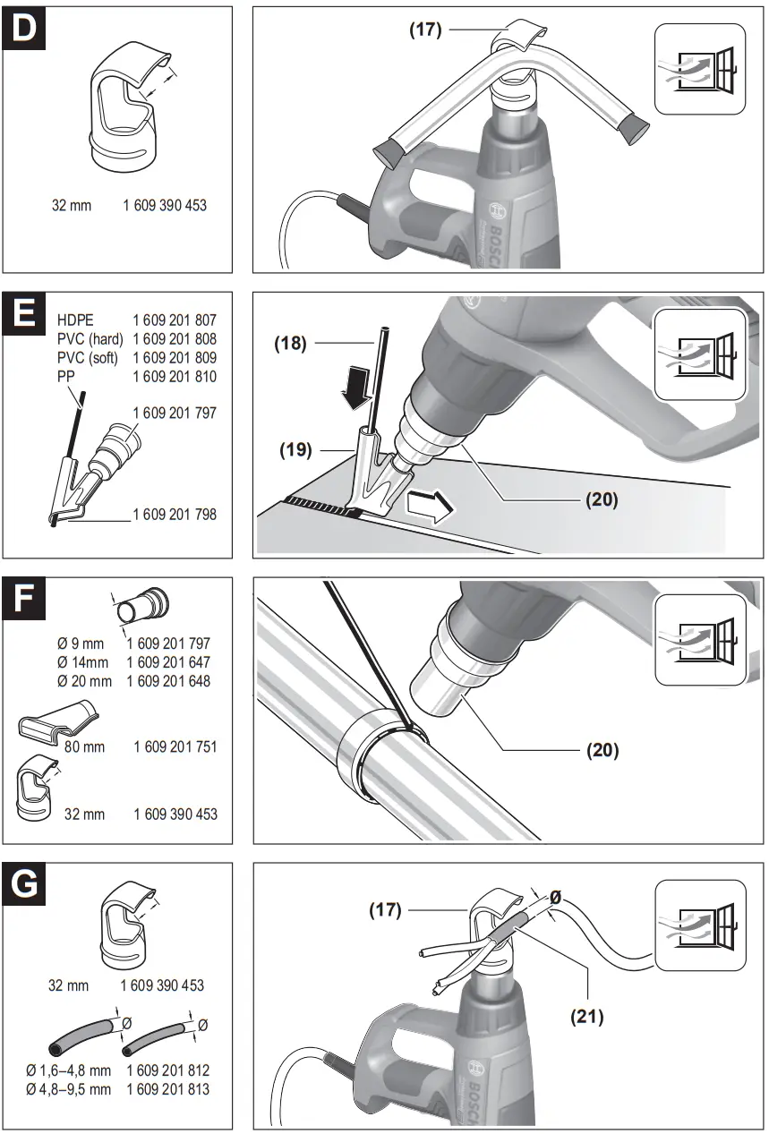 BOSCH GHG 23-66 Professional 2300W 230V Electric Corded Heat Gun - fig4