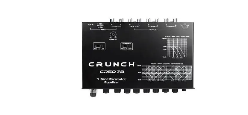 Crunch Creq7b 7-band Parametric Equalizer User Guide Crunch Creq7b 7-band Parametric Equalizer User Guide