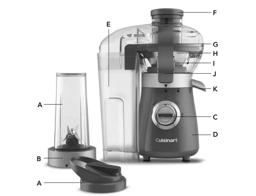Cuisinart-CBJ-450XA-Kick-Start-Personal-Juicer-&-Blender-1