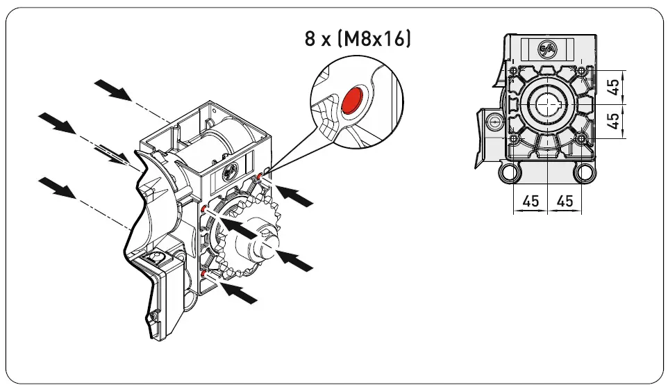 GfA ELEKTROMATEN 10003692.10013 Garage Door Motor fig 4