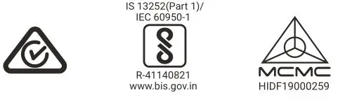 AMAZFIT Smart Fitness - Certifications