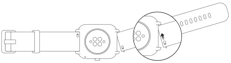 AMAZFIT Smart Fitness - Disassembly and Assembly of the Watch Strap