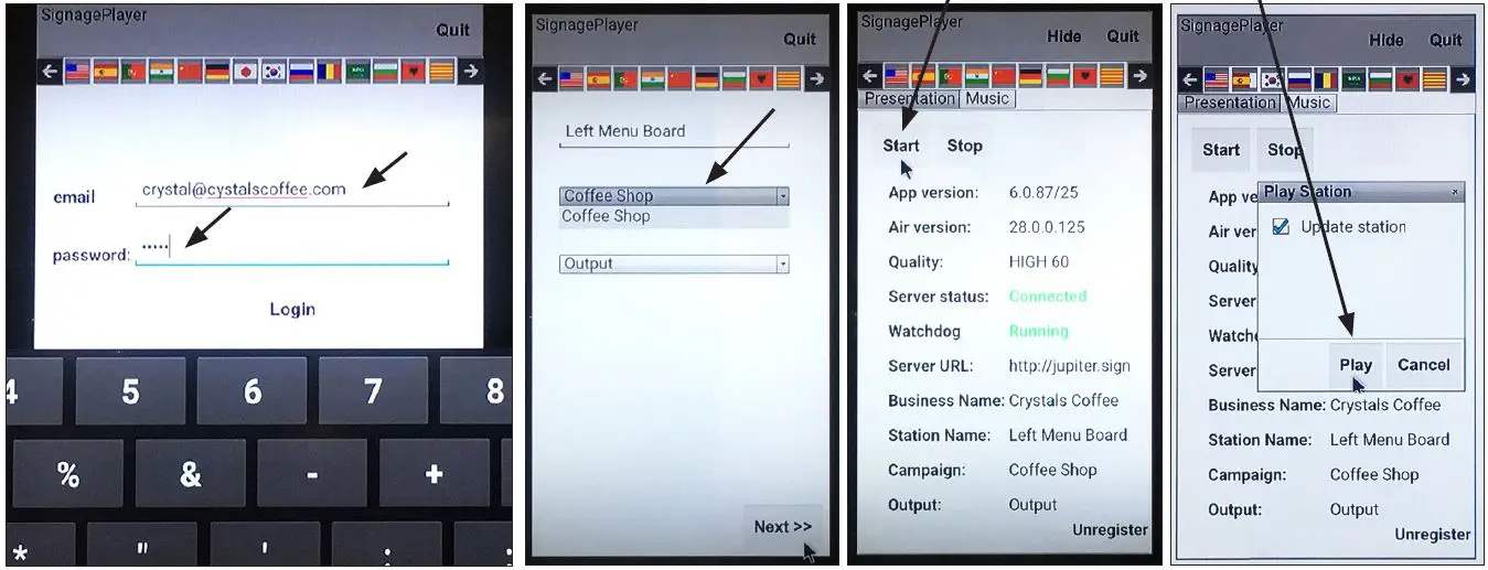 Videotel -VP90 4K -Industrial Interactive Looping -and -Networkable- Digital -Signage -Video -Player- 19