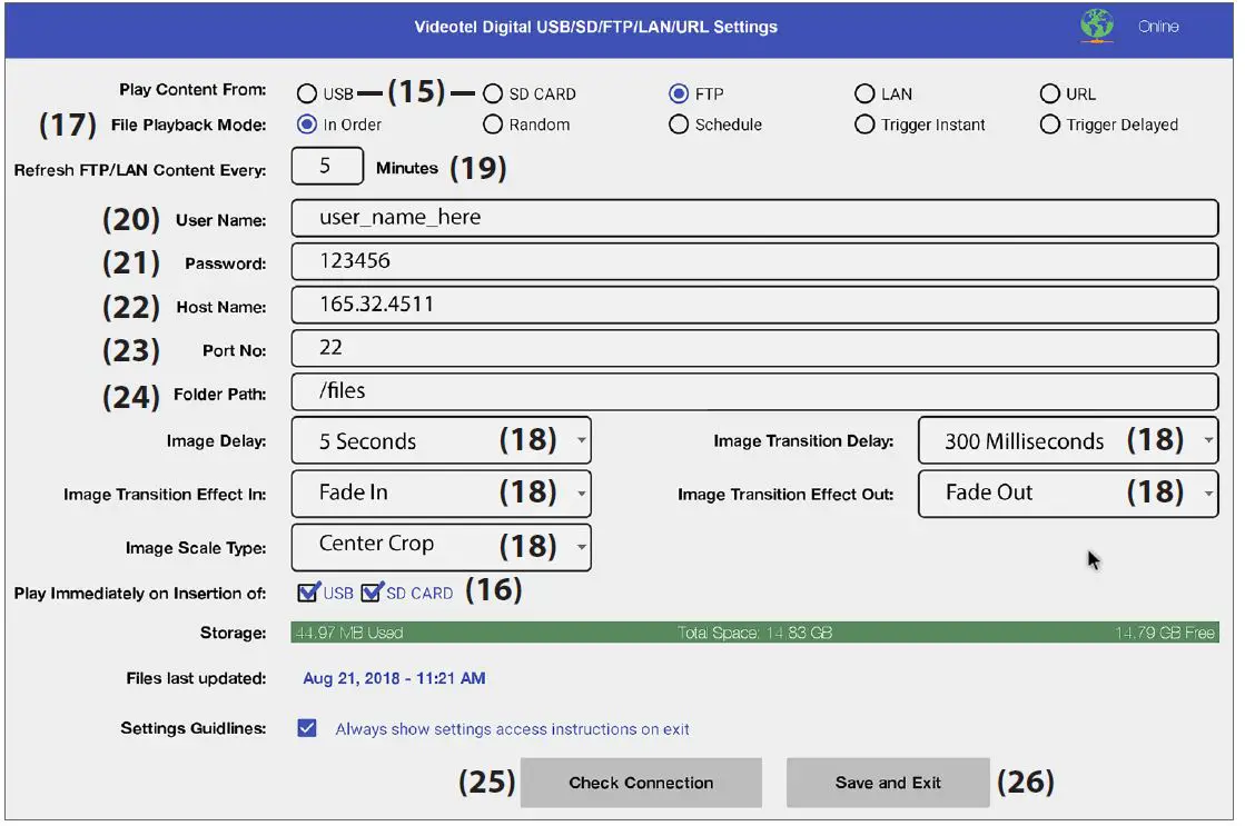 Videotel -VP90 4K -Industrial Interactive Looping -and -Networkable- Digital -Signage -Video -Player- 5
