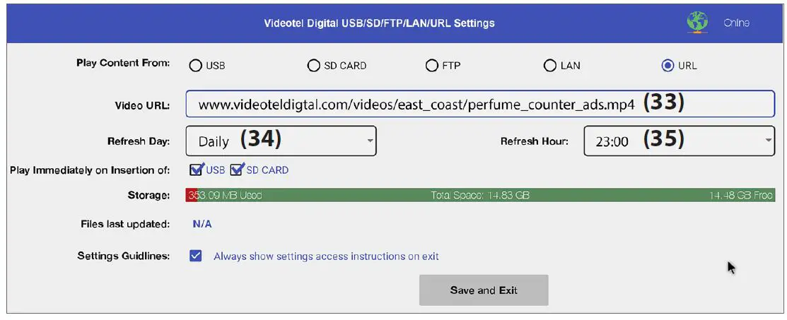 Videotel -VP90 4K -Industrial Interactive Looping -and -Networkable- Digital -Signage -Video -Player- 7