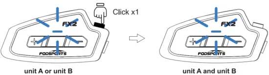 Toggle intercom talk