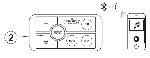 velex VX508 Bluetooth Amplifier fig 6