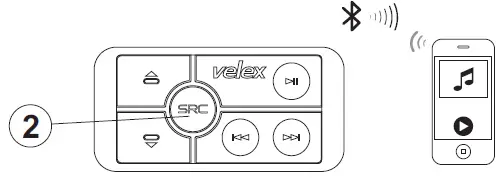 velex VX508 Bluetooth Amplifier fig 7