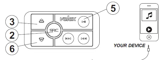 velex VX508 Bluetooth Amplifier fig 9