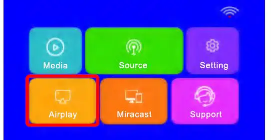 JSR M8-F HD WiFi Mini Projector 18