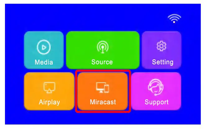 JSR M8-F HD WiFi Mini Projector 22