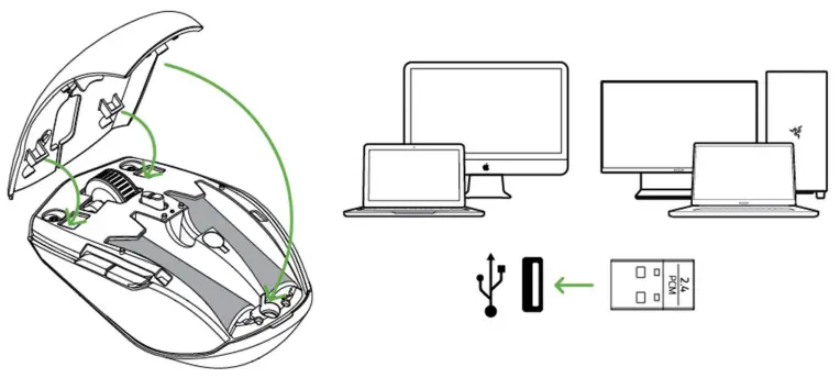 CONNECTING YOUR MOUSE