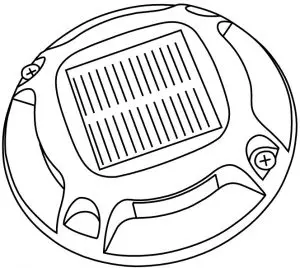 AEPREK Dual Color Solar Deck Lights User Manual