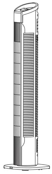 BE COOL BC78TUST2201 Pedestal Fan -