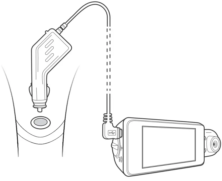 REXING V3 Dual Camera Front and Inside Cabin - Figure 6