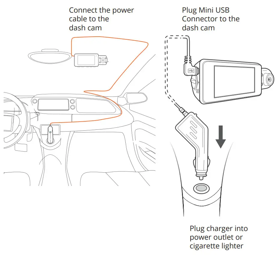 REXING V3 Dual Camera Front and Inside Cabin - Figure 8