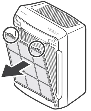 Winix 9800 Large Room Air Purifier - front panel1
