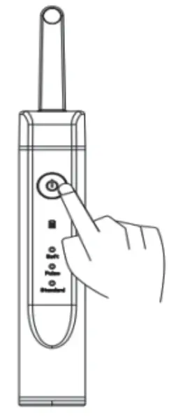 Chongqing Haizhimei Health Technology HZM-P001 Smart Visual Ultrasonic Tooth Cleaner - Powe