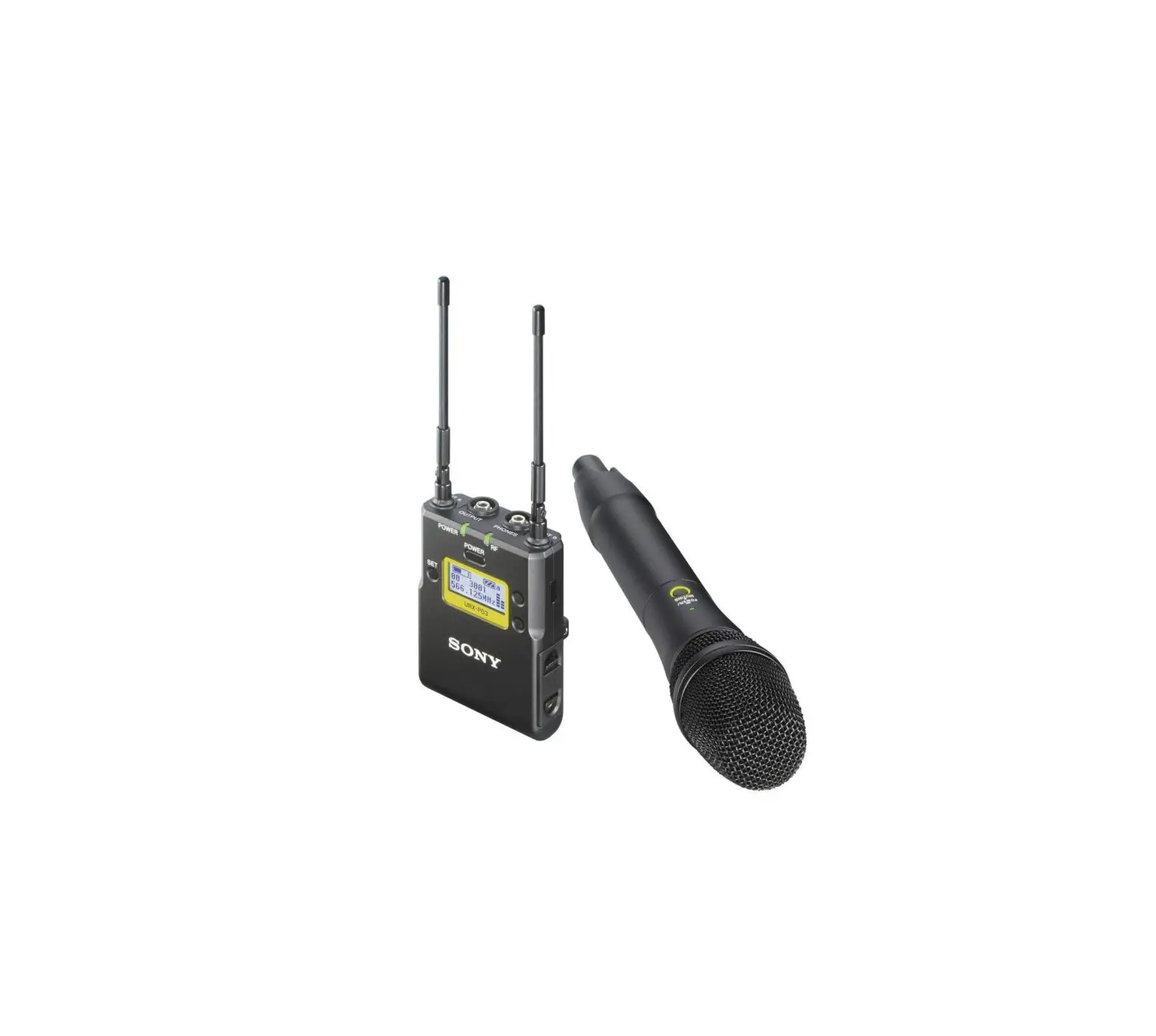 Sony Urx -p40 Wireless Microphone Package Instructions