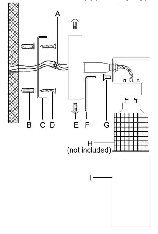 LUCCI 159055 Nevada 1LT Spotlight - fig
