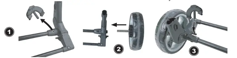 WONDERFOLD WAGON W4 Quad Stroller Wagon - fig 3