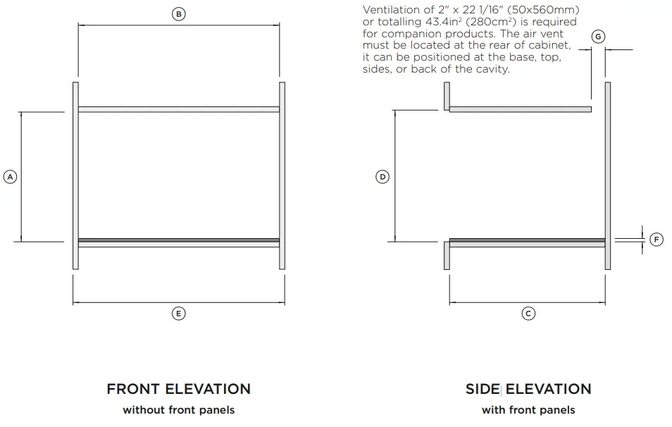 FISHER PAYKEL OS30NPX1 30 Inch Combination Steam Electric Wall Oven - SIDE ELEVATION