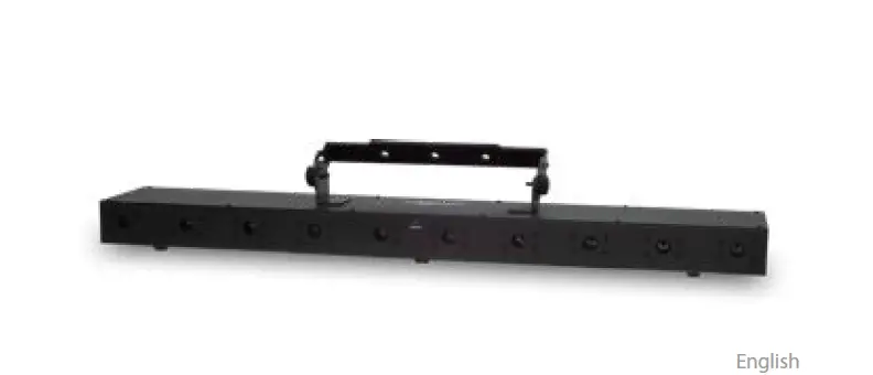 Laserworld Beambar Series Single Beam Laser Bars For Fan Projections Instruction Manual