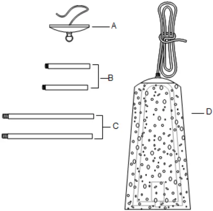 HOMEDEPOT Pendant Light Desmond D 01