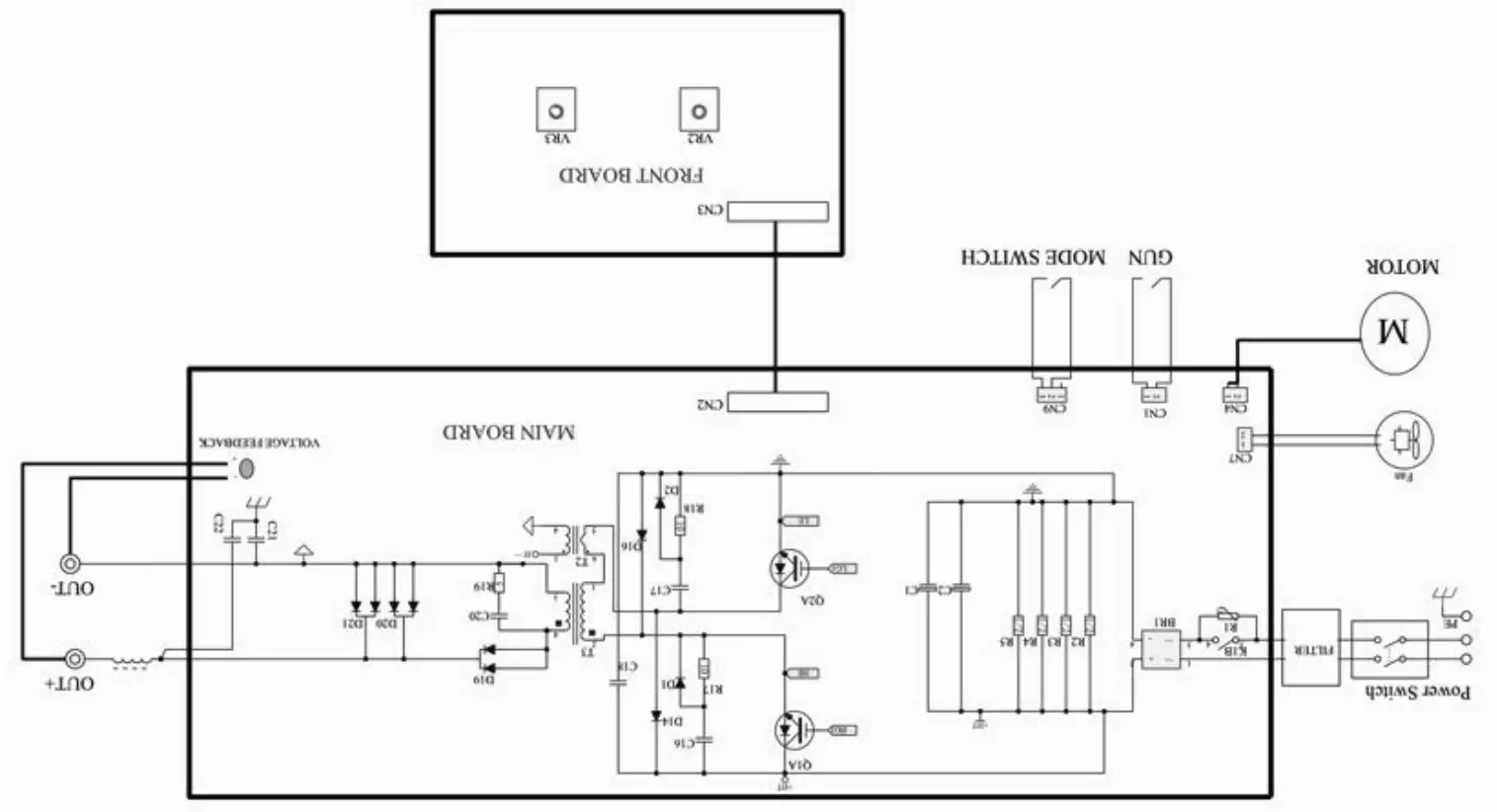 MICHIGAN WELDING CO MIGSTICK130 130A Mig Stick Welding Machine - diagram 1