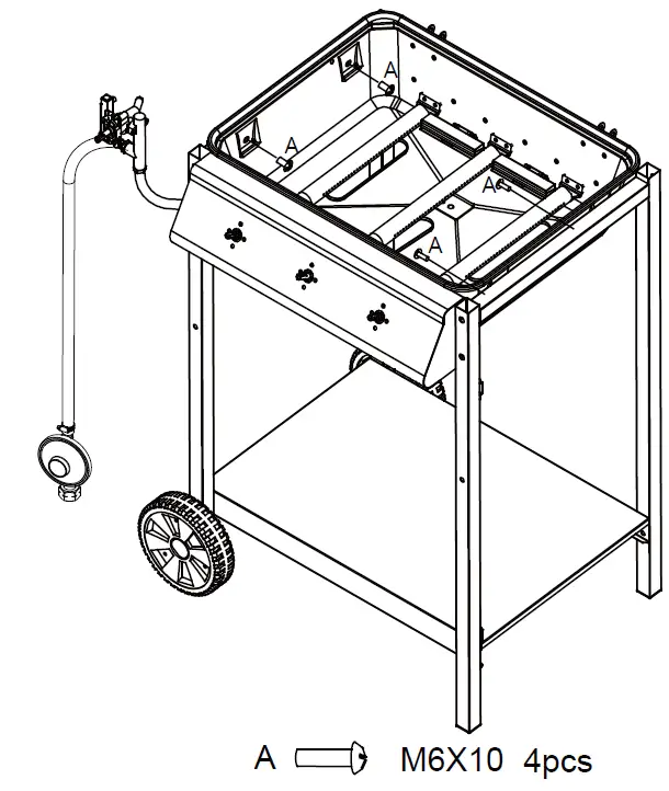 tepro G2085 Gas Grill Hampton 3 38