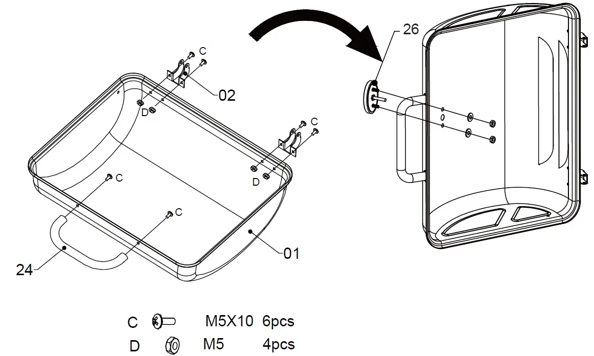 tepro G2085 Gas Grill Hampton 3 41