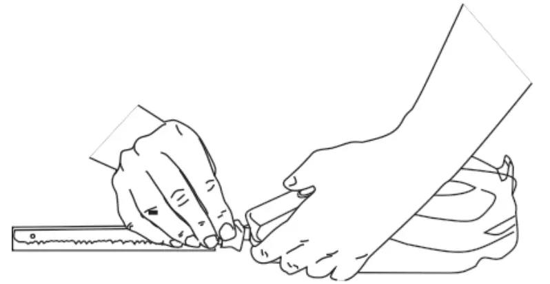 salton SEK01 Electric Carving Knife - PARTS DIAGRAM 1