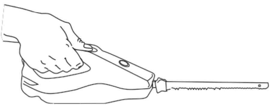 salton SEK01 Electric Carving Knife - PARTS DIAGRAM 2