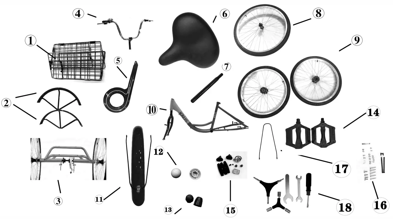 URBAN Classic Eurastyle Foldable Tricycle - FIG 4