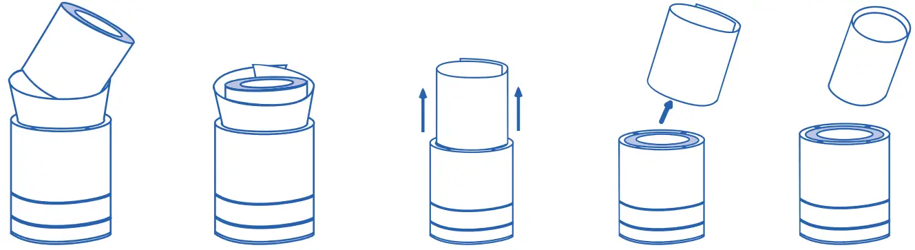 Airpura T700 Tobacco Smoke Air Purifier - filter chamber 2