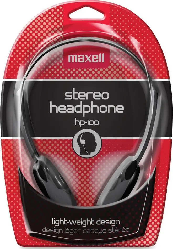 Maxell-HP-100-Stereo-Headphone