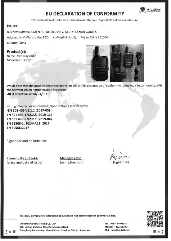 Radtel RT12 Walkie Talkies-4