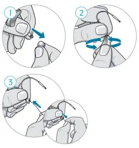 FIG 3 Hearing Aid Care