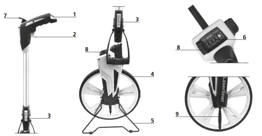 Laserliner-RollPilot-X12-Straight-Lines-Measuring-Wheel-FIG1
