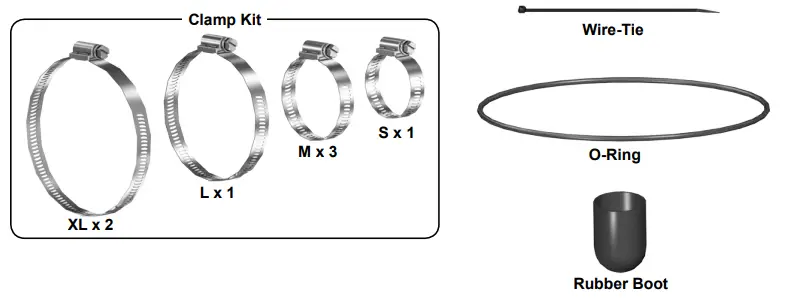 SUPERATV-SKL-P-RAN1K-002-02-Snorkel-Kit-Polaris-Ranger-1000-Depth-Finder-FIG-2