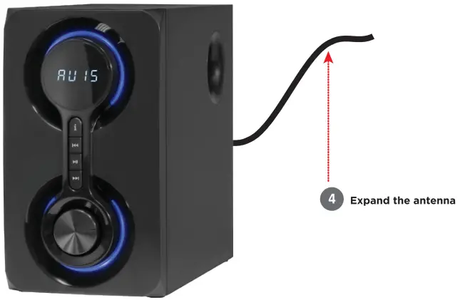 defender Eclipse 2 1 Speaker System - Fig 8