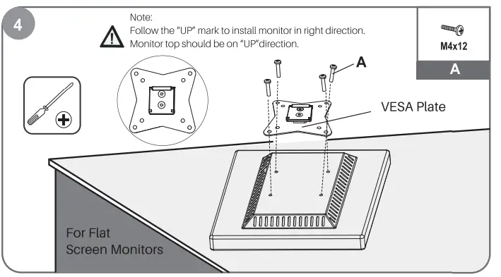 ATUMTEK Single Monitor Gas Spring Desk Mount-9