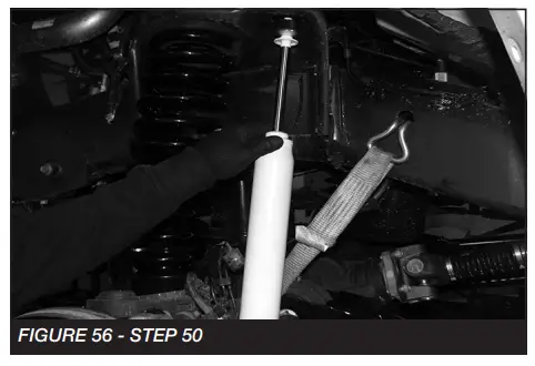 Fabtech K3089 5  4 Link System w  Coil Springs &amp Performance Shocks - Fig 44