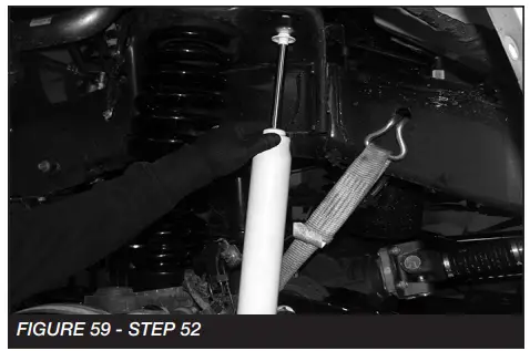 Fabtech K3089 5  4 Link System w  Coil Springs &amp Performance Shocks - Fig 46