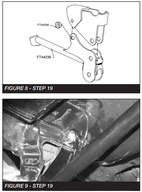 Fabtech K3089 5  4 Link System w  Coil Springs &amp Performance Shocks - Fig 6