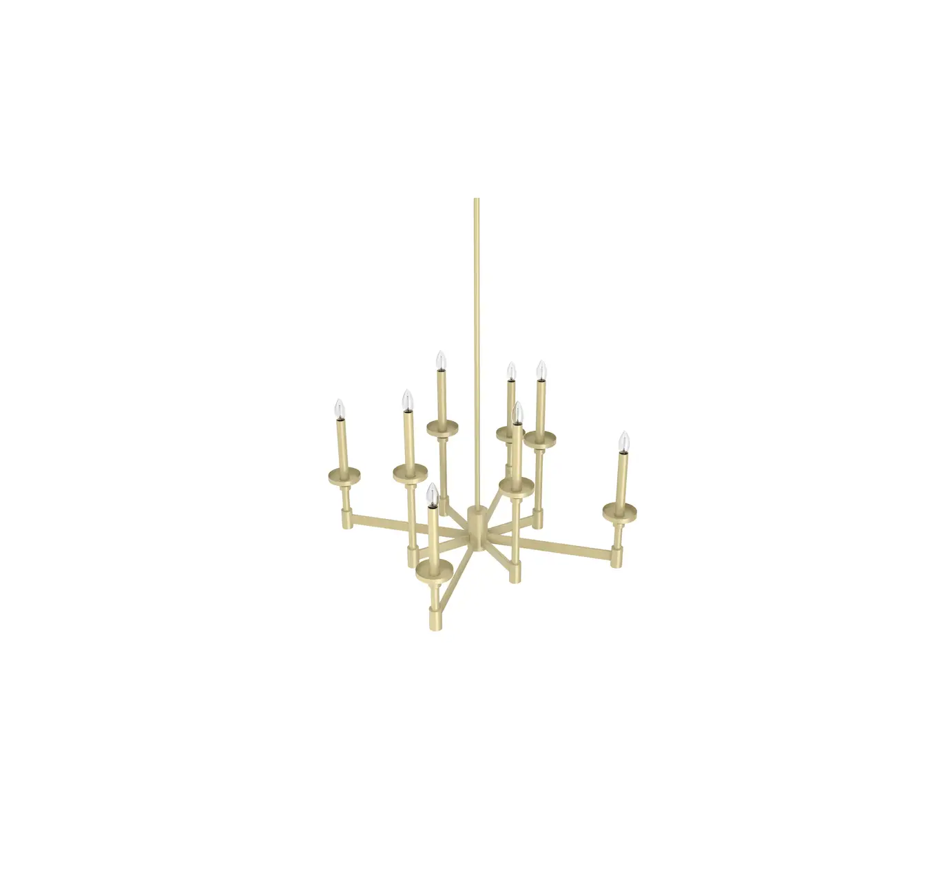 Hunter Briargrove 8-light Modern Brass Vintage Led Chandelier Instruction Manual